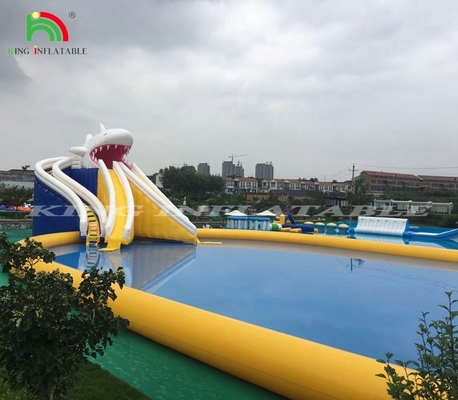 Water Park Design Build Inflatable Water Theme Park Rental Water Play Equipment