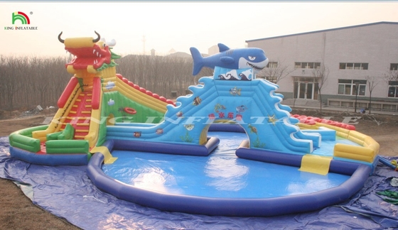 Inflatable Swimming Theme Park Water Amusement Park Funland Water Park