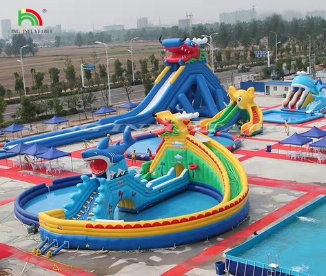 Inflatable Swimming Theme Park Water Amusement Park Funland Water Park