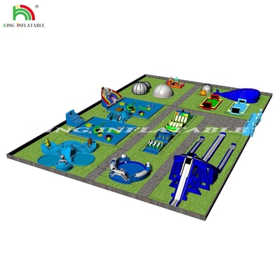 Inflatable Water Park With Swimming Pool Inflatable Water Park For Kids And Adult