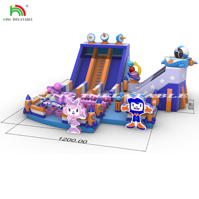 Combination Castle Inflatable Jumping Bouncy Castle Jumper Bouncer Waterslide Bounce House Combo Water Slide