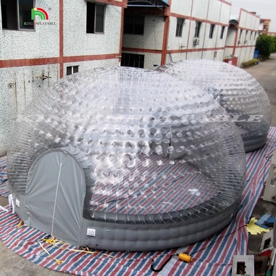 Factory Custom 0.6mm Pvc Tarpaulin Bubble Tent Inflatable Clear Tent for Event