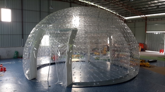 Outdoor Portable Customized Transparent Inflatable Dome Swimming Pool Cover Tent Bubble Tent