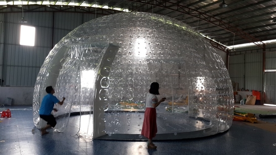 Outdoor Portable Customized Transparent Inflatable Dome Swimming Pool Cover Tent Bubble Tent