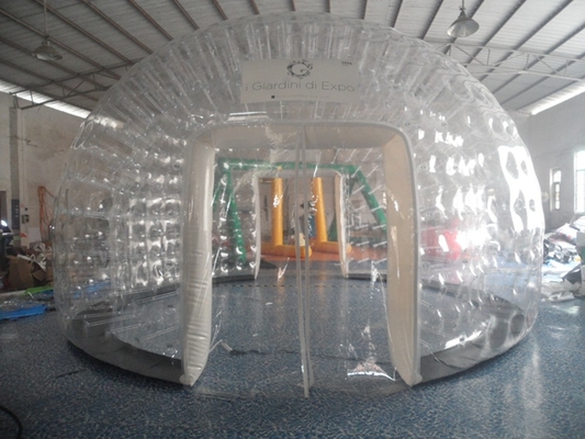 Outdoor Portable Customized Transparent Inflatable Dome Swimming Pool Cover Tent Bubble Tent