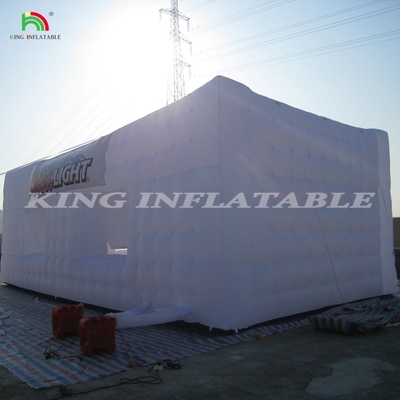 Backyard Inflatable Nightclub Tent Night Club Party Inflatable Disco Light Inflatable Nightclub Cube Tent