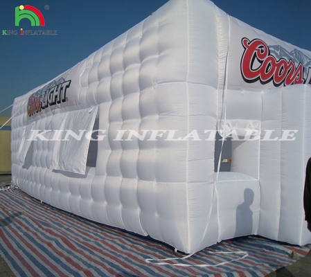 Backyard Inflatable Nightclub Tent Night Club Party Inflatable Disco Light Inflatable Nightclub Cube Tent