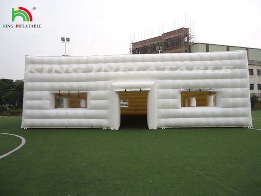 Customized Large Portable Movie Inflatable-Nightclub with Lights Inflatable Party Cube Inflatable Night Club Tent