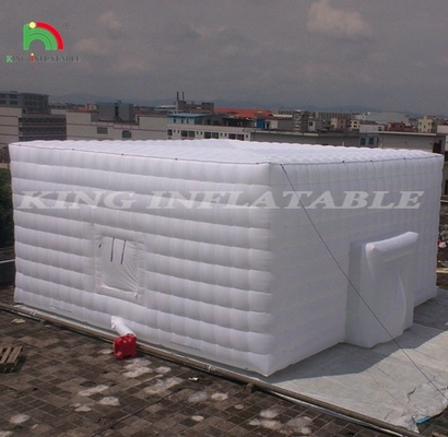 Inflatable outdoor wedding tent inflatable air tent building structures for exhibition cube for party