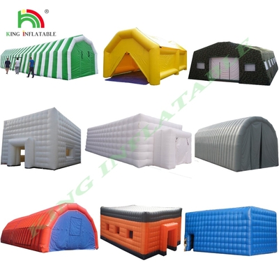 Customized Commercial Inflatable Tent Lighting Mobile Night Club Tent Inflatable Cube Party Tent