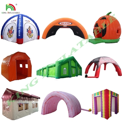 Customized Commercial Inflatable Tent Lighting Mobile Night Club Tent Inflatable Cube Party Tent