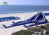 High Quality Large Inflatable Water Slide Huge Triple 3 Lane Inflatable Water Slide for Sale
