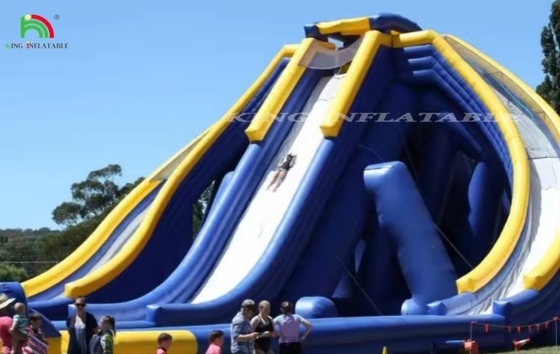 High Quality Customization 3 Lanes Inflatable Water Slide