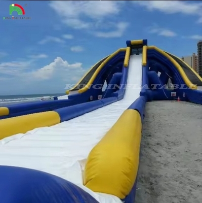 High Quality Customization 3 Lanes Inflatable Water Slide