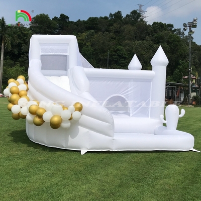 Bouncer Slide Combo Inflatable Bouncy House Castle With Slide and Pool Jumping Castle for Kids Adults