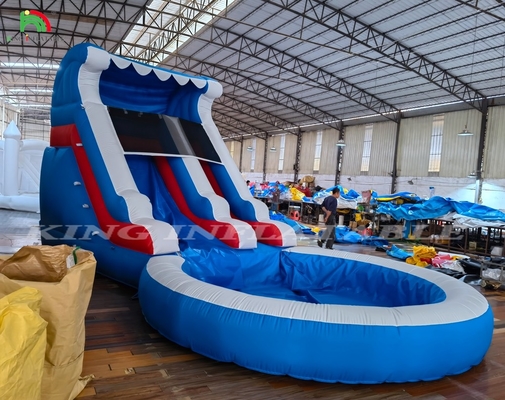 Commercial Inflatable Water Slide Jumper Bounce House Castle Waterslide Pool