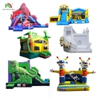 Inflatable Moonwalk Water Jumper Bouncer Moon walk Bouncy Castle Jumping Commercial Rainbow Bounce House Party Rentals