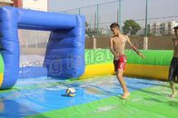 Giant Soap Water Football Field Inflatable Soccer Field for Sale