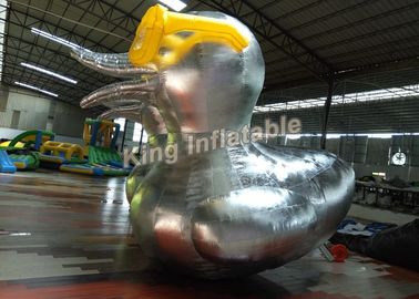 Customized Big Inflatable Duck Character Cartoon / Animal For Advertising