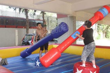 Red and Blue Gladiator Joust Inflatable Sport Games for Kids and Adults