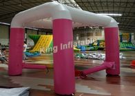 OEM Pink Commercial Inflatable Advertising Unsealed Inflatable Tent size 3*3m