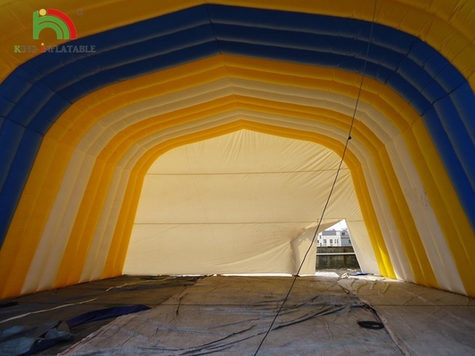 Big Inflatable Arch Buildings Tent Sport Inflatable Air Dome Tunnel Tent For Sales