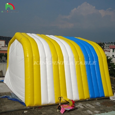 Big Inflatable Arch Buildings Tent Sport Inflatable Air Dome Tunnel Tent For Sales