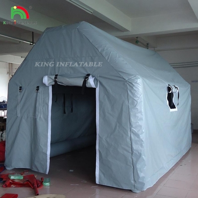 China Outdoor Customized Size Logo Print Hospital Isolation Tent Waterproof PVC Cover Tent