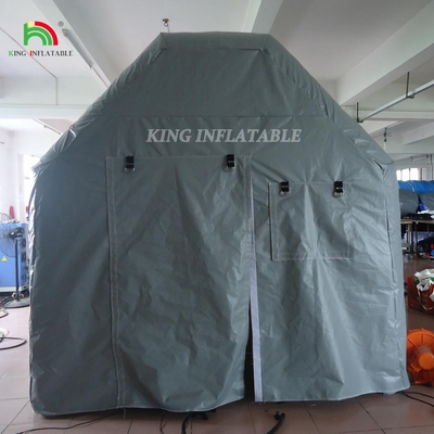 China Outdoor Customized Size Logo Print Hospital Isolation Tent Waterproof PVC Cover Tent