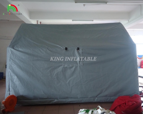 China Outdoor Customized Size Logo Print Hospital Isolation Tent Waterproof PVC Cover Tent