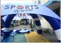 Customized Blue Inflatable Spider Tent For Advertising Size , Diameter 5m