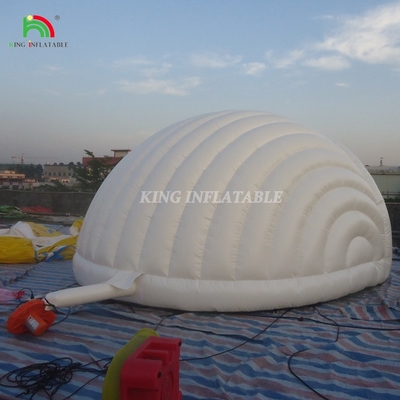 Outdoor Clear Air Dome Lawn Transparent Camping Inflatable Luna Bubble Tent For Event