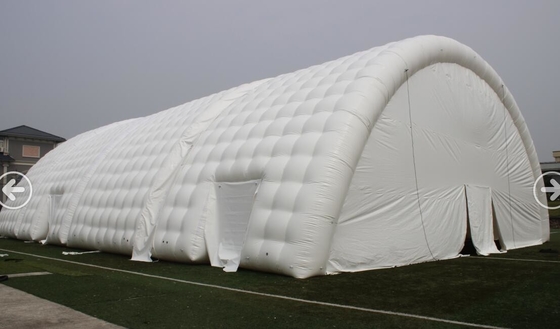 Outdoor Large Inflatable Event Party Garage Hangar Shelter Tent Giant Blow Up Inflatable Tunnel Building