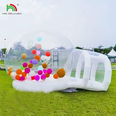 High Quality Commercial Balloon Inflatable Bubble House Tent with Bouncing Bottom for Patty