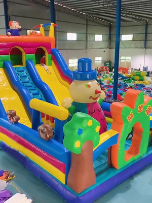 Customized Commercial Pvc Oxford Inflatable Bouncer Bounce House Castle For Children's Playground