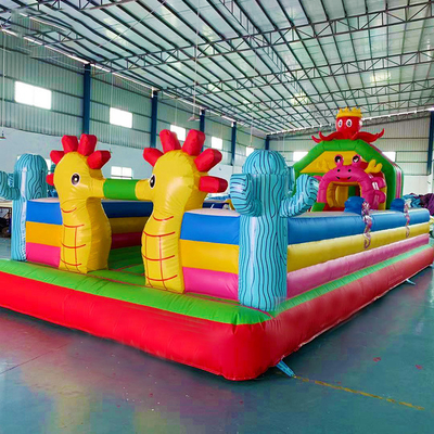 Customized Commercial Pvc Oxford Inflatable Bouncer Bounce House Castle for Children's Playground