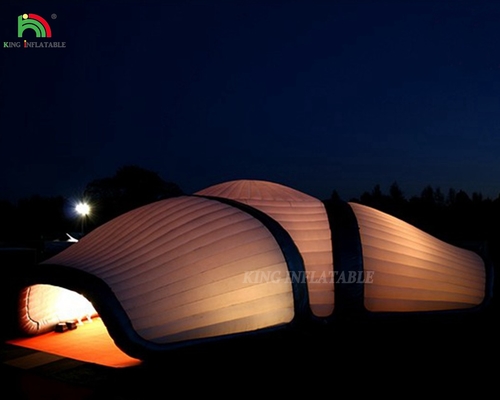 Inflatable Outdoor Camping Tent With LED Light Strip