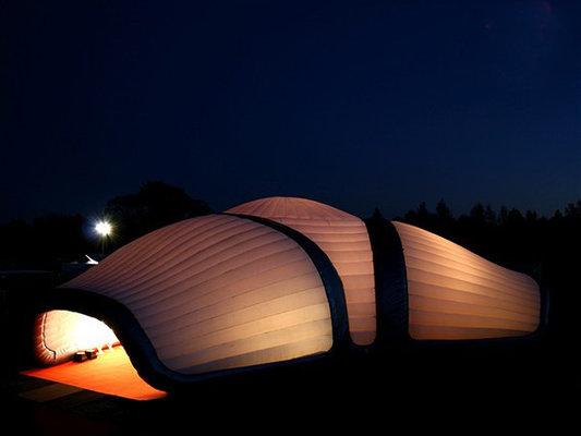 Inflatable Outdoor Camping Tent With LED Light Strip