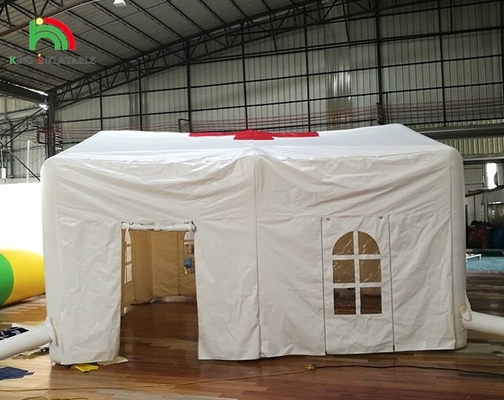 White Large Outdoor Blow Up Wedding Party LED Light Camping Inflatable Outdoor Events Tent