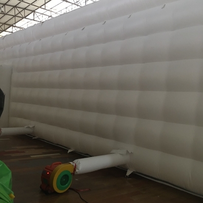 Outdoor White Pvc Inflatable Night-Club Inflatable Night Club Wedding Events Party Cube Tent For Sale