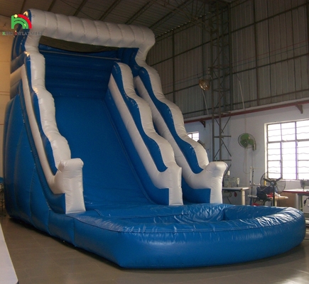 Amusement Park Inflatable Slide For The Pool Inflatable Bouncer Water Slide With Blower