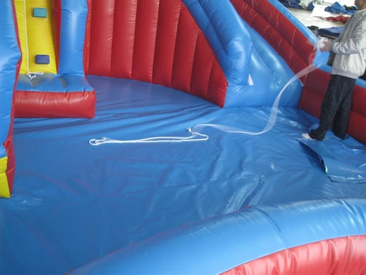 Double Lanes Accommodate Many People Small Or Big Full Size Jumbo Water Slide Inflatable Bounce