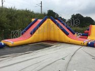 Triangle Inflatable Water Floating Slide Water Park For Outdoor Games