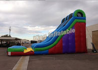 Commercial Grade Giant 24 Feet Dual Lane Inflatable Water Slide Sport Games