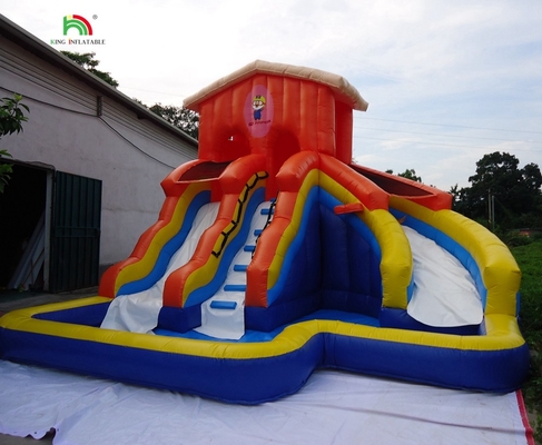 Factory Price Double Slide Inflatable Water Slide Commercial Waterslide