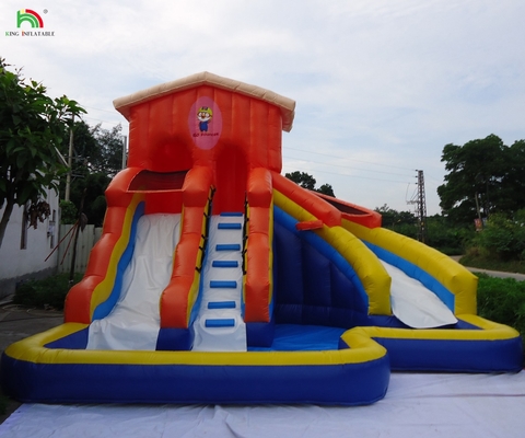 Factory Price Double Slide Inflatable Water Slide Commercial Waterslide