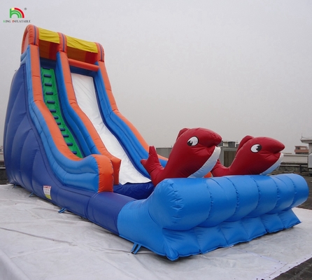 Amusement Park Top Quality Inflatable Wave Water Wet Slide for Rental Business