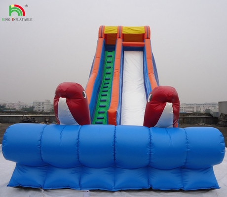 Amusement Park Top Quality Inflatable Wave Water Wet Slide for Rental Business