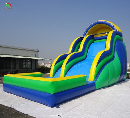 Commercial  Inflatable Bounce House with Water Slide Kids' Jumping Castle