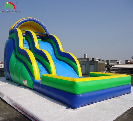 Commercial  Inflatable Bounce House with Water Slide Kids' Jumping Castle